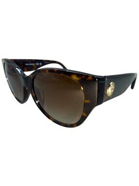 Tory Burch Women's Dark Tortoise Frame Sunglasses - Model #TY7182U (NEW)